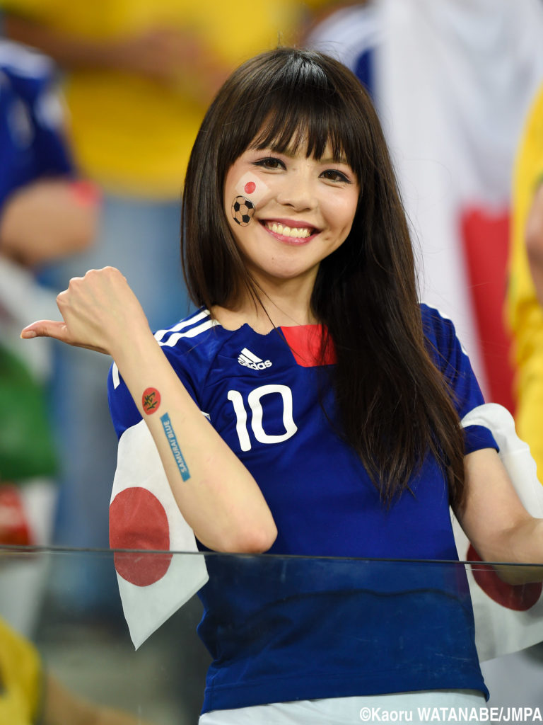 ワールドカップを盛り上げる美人サポーター画像 蹴球的情報ch